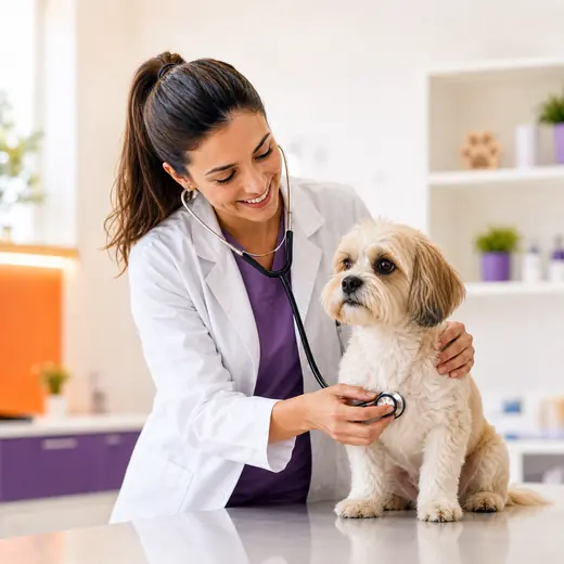 Posteo de Instagram para veterinaria sobre prevención y cuidado animal